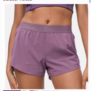 Outdoor Voices Purple Relay Shorts